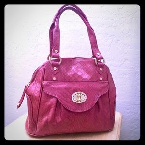 Elaine turner beautiful red handbag tote